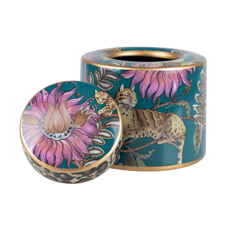 Rawlin Ceramic Decorative Urns & Jars, 17cm H x 15cm W x 15cm D
