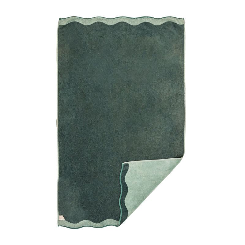 Serviette de plage - River, Vert Rivie