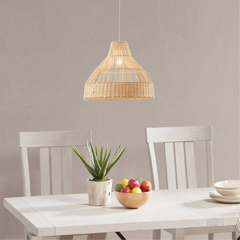 Bell Shaped Bamboo Pendant