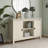 Lai 46'' Wide 6 - Shelf Storage Cabinet
