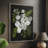 Alabaster Bouquet II Framed Print - Solid Wood-387338052