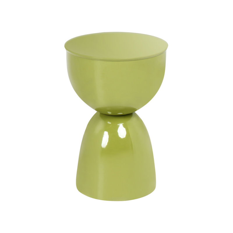 CANYON Drum End Table, Green