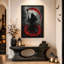 «Dark Fantasy», art mural sur toile d'Halloween-1073482736
