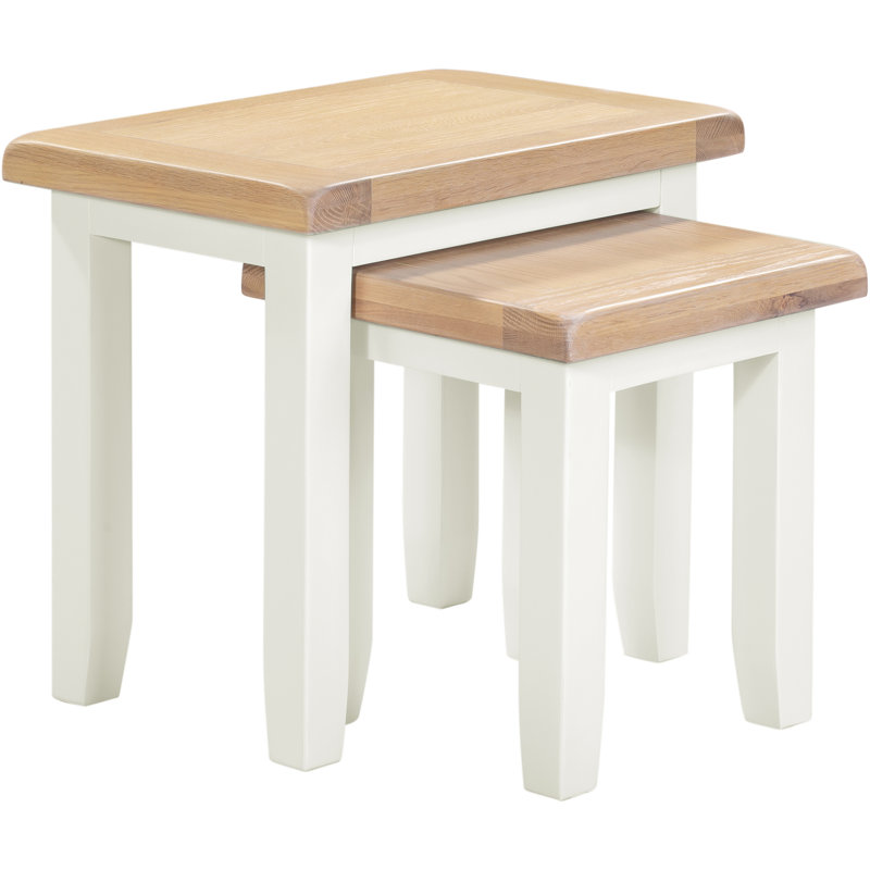 Windsor End Table, Ivory