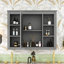 Eversole Wall-Mounted Bathroom Medicine Cabinet with Mirror and Concealed Storage-736200512