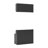 Entryway Bench With Wall Mounted Coat Rack, Modern Hall Tree Entryway Furniture With Shelves And 4 Hook-799938101