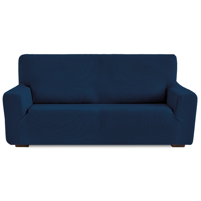 Monaco Sofa Slipcover, 110cm H x 265cm W x 1cm D, Blue
