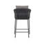 Tabouret de patio en teck avec coussin-87832338-99424061-99425542
