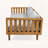 Acacia Wood Daybed with Classic Slat Paneling-142179234