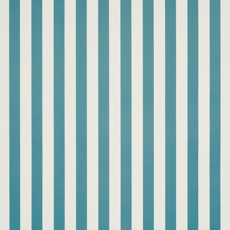 Papier peint à rayures Emma, Azure
