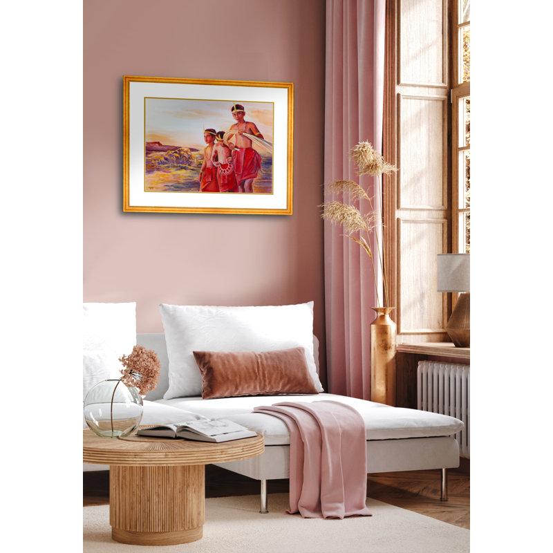 Boys in the Morning Night by Chen Xiaoping - Single Picture Frame Print