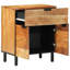 50cm W Solid Wood Bedside Table