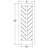 Renin 84 in. H Barn Door-40652941