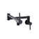 Modern Faucet Stylish Two-Handles Wall Mount with Single Hole Pot Filler
