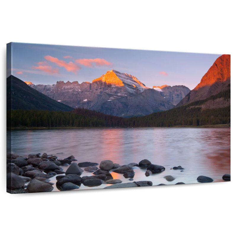 Coucher de soleil fantaisiste Alvord Montana, H 8 po x l 12 po