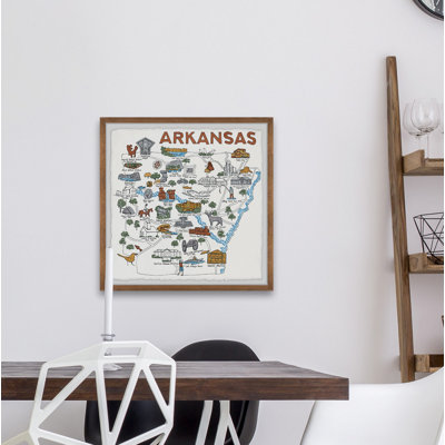 White Arkansas - Cadre photo, reproduction d'art sur papier