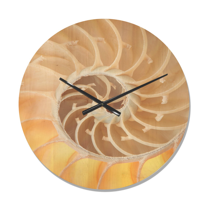 Solid Wood Wall Clock, Medium