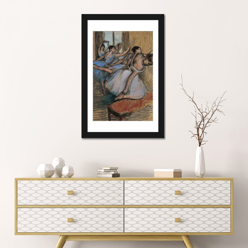 « the danseurs », impression sur toile, H 24 po x l 16 po x P 1 po, Papier d'art encadré noir, Blanc