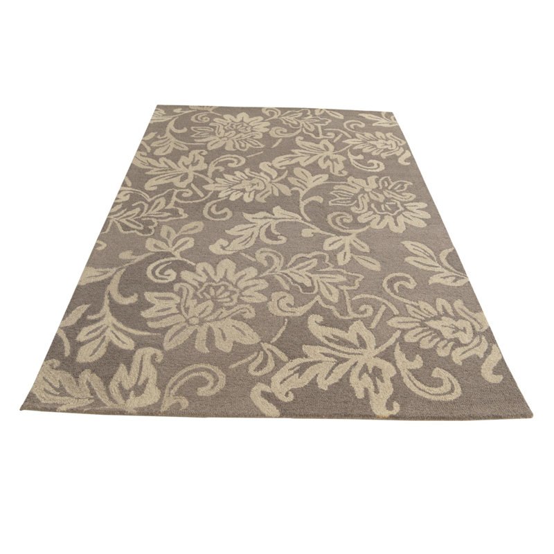 Tapis taupe 5 x 8 po