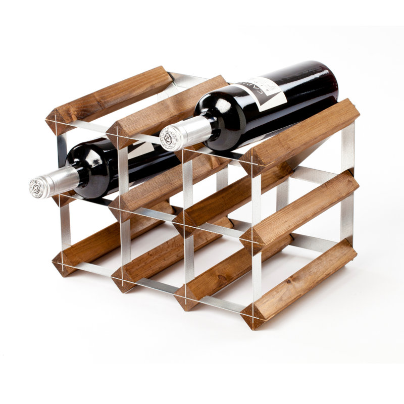 9BT Assembled Winerack, Dark Oak