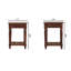Table d'appoint 1 tiroir Turned Legs Chestnut