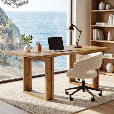 Table d'ordinateur de bureau à la maison 63 po