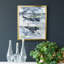Toile encadrée de qualité supérieure Blue Memories II - prête à être accrochée-1125836742-1125836741