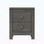 Wood Nightstand Set of 2 with Storage Cabinet for Bedroom-900827489