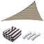 Toile d'ombrage triangulaire Yescom-113472278-113472289