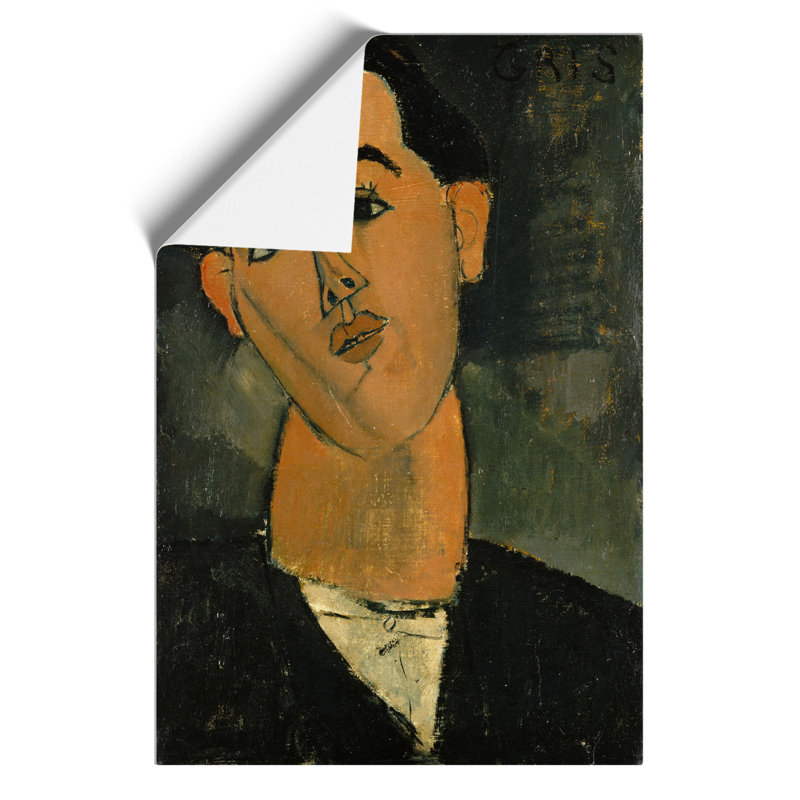 Juan Gris by Amedeo Modigliani - Frameless Print, 59cm H x 42cm W x 0.1cm D