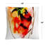 Coussin décoratif abstrait 16 po