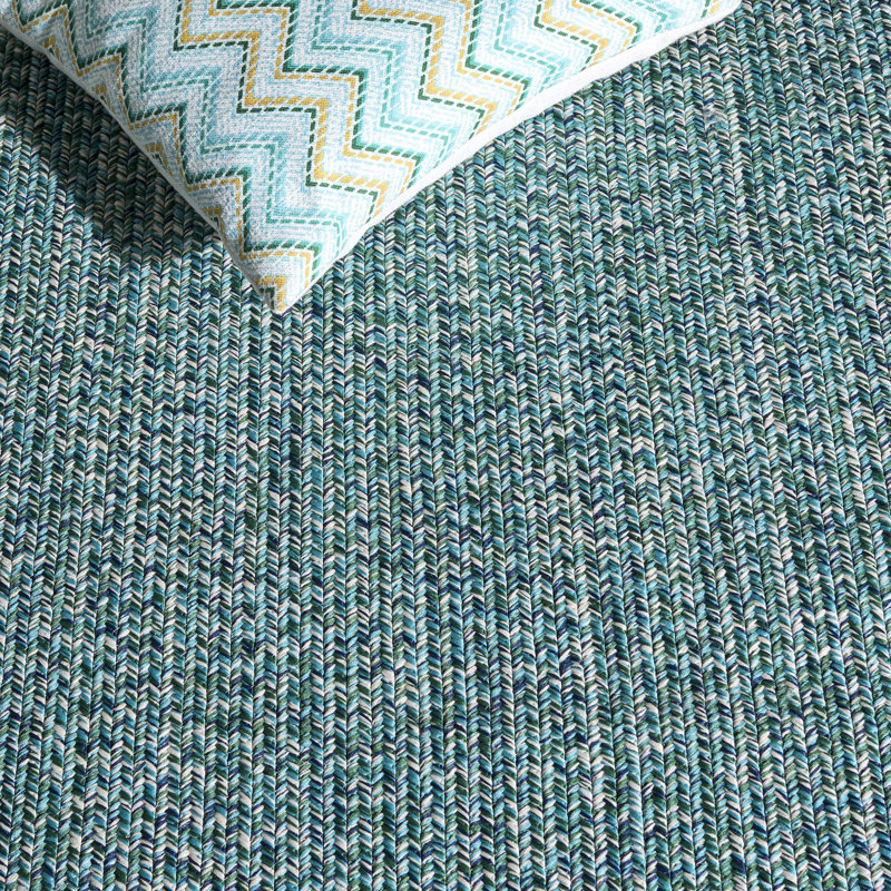 Braided 301 Hand Woven Machine Washable No Pattern Rug, Rectangle 5' x 8'