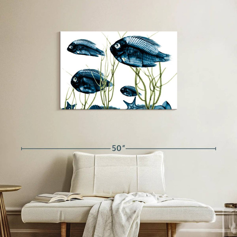 Aquatic Home II, 24" H x 36" W