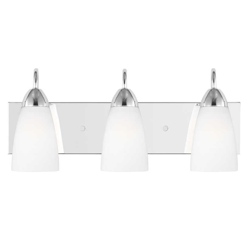 Seville Three Light Wall / Bath from Generation Lighting , No, Chrome