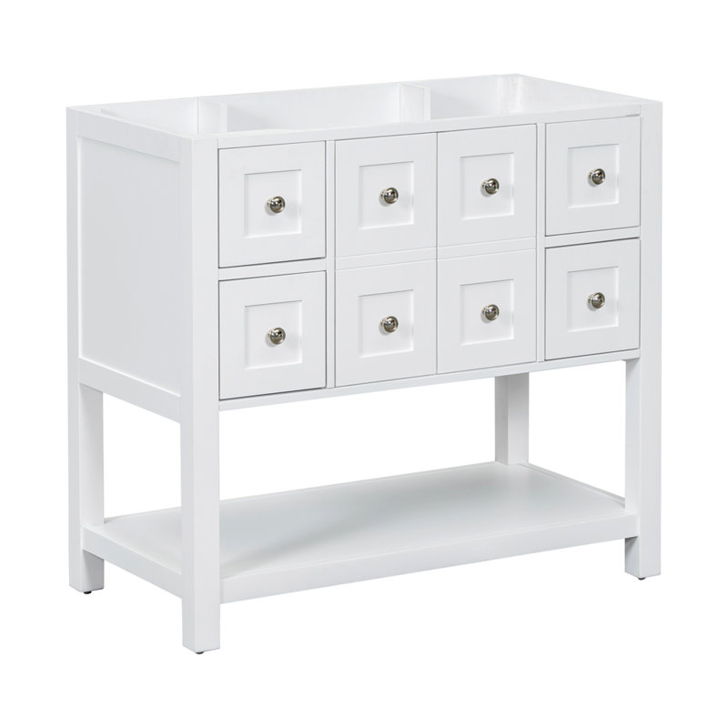 Meuble-lavabo 36 po sans lavabo, Blanc