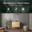 Meuble-lavabo mural simple 36 po A.Oak-556074372