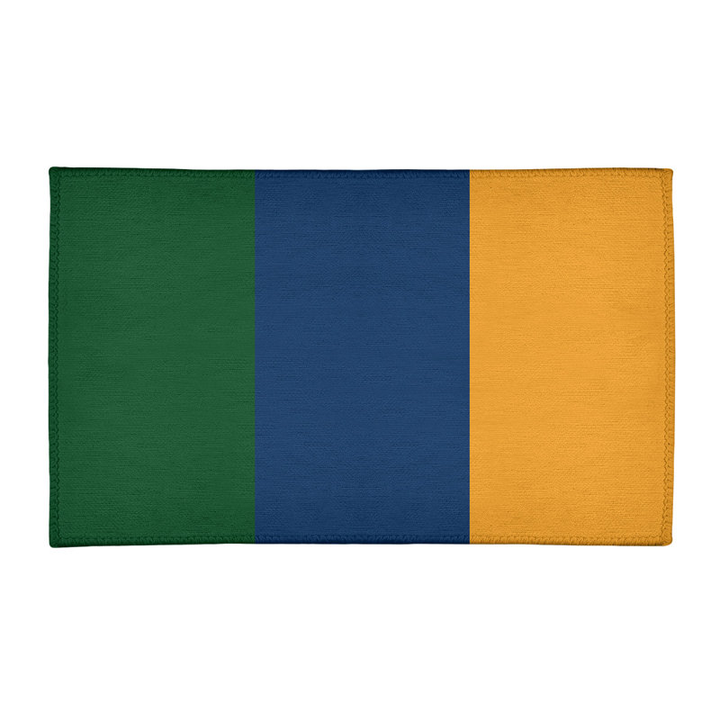 Chenille Striped Indoor Rug, Rectangle 3' x 5'