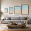 «Land Meets Sea» par SD Graphics, impression sur toile
