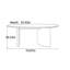 Attractive and elegant dining table-508059838