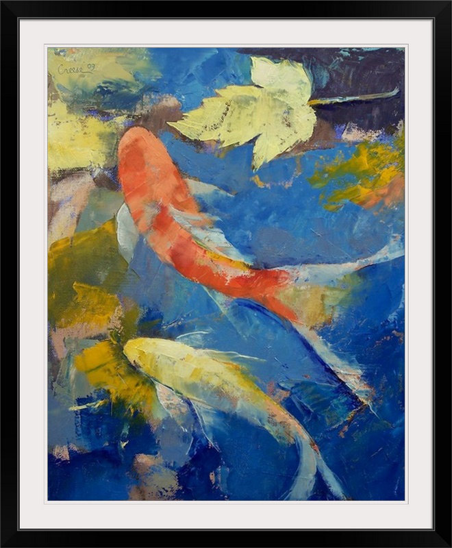 Wireman " Autumn Koi Garden " by Michael Creese Bay Isle Home™ 