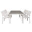 Faiyaz 6 - Person Patio Dining Set with Extendable Rectangular Table