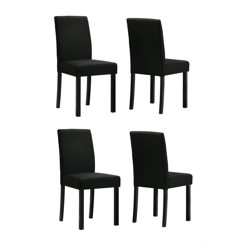 Chaises rembourrées moelleuses 4 pièces 4 pièces