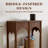 Brown Solid Wood Console Table