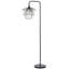  Lampe sur pied Orchid Downbridge, noire