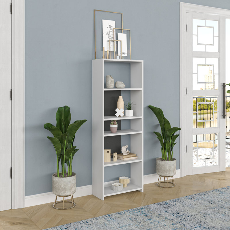 Amunra Bookcase, White/Anthracite