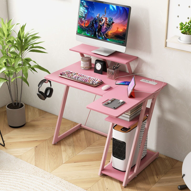 Putterman Modular Steel Computer Desk