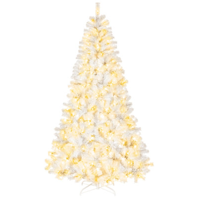 Arbre de Noël artificiel éclairé 8 pi