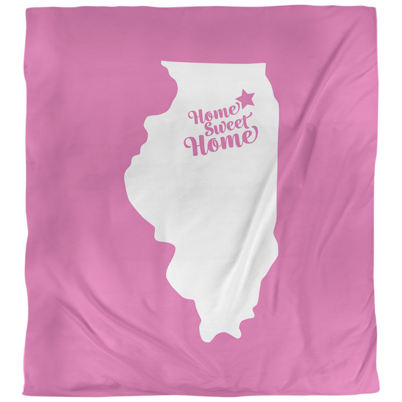 Housse de couette simple pour la maison aurora home, Housse de couette pour grand lit, Rose, Microfibre