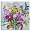 Art mural épique «Fab Floral» par St Hilaire Elizabeth, 36 po x 36 po-1213964102
