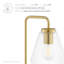 Lampe de table Element en verre par Modway-1733108426